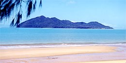 Dunk Island from Mission Beach