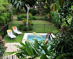 Pool from Bedroom