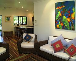 Lounge to Kitchen