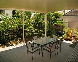 Rear BBQ Area