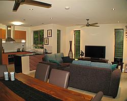 Dining, Kitchen and Living