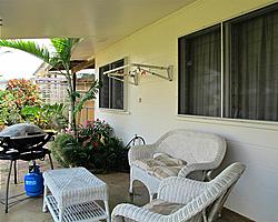 Rear BBQ Area