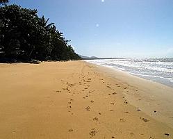 The beach nearby